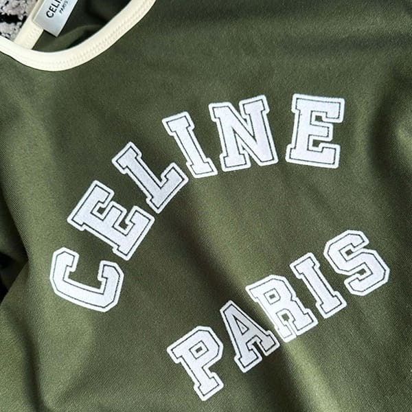セリーヌ tシャツ 激安 PARIS 70S クラシックフィット Tシャツ コピー Cec51959